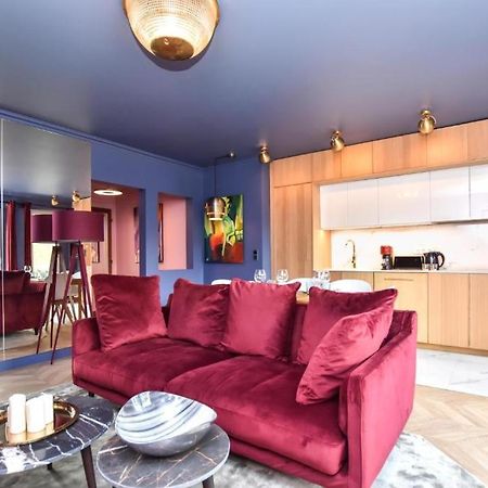 Luxury Paris La Vie En Rose Jacuzzi Terrasse Parking Apartment Bagian luar foto