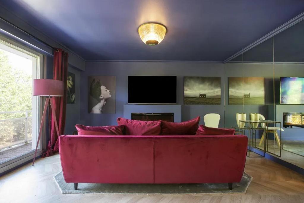 Luxury Paris La Vie En Rose Jacuzzi Terrasse Parking Apartment Bagian luar foto
