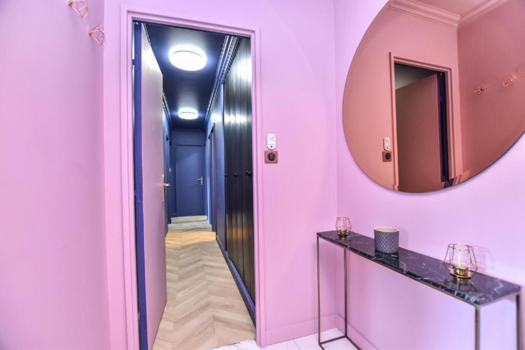Luxury Paris La Vie En Rose Jacuzzi Terrasse Parking Apartment Bagian luar foto