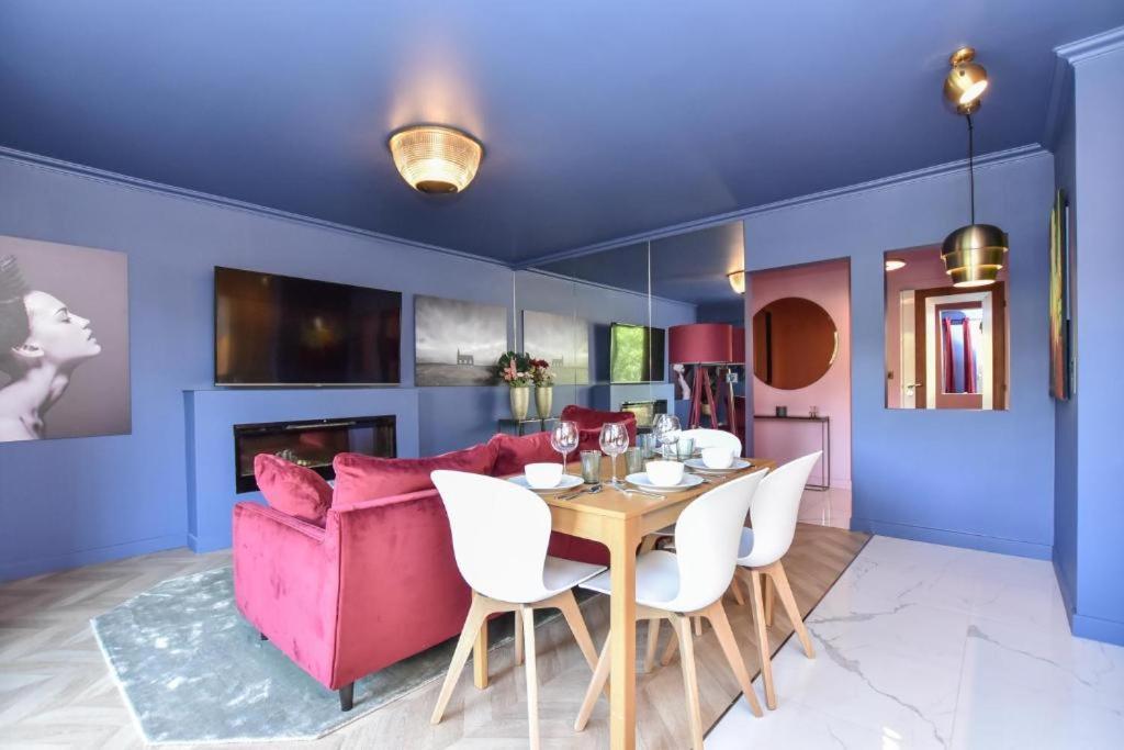 Luxury Paris La Vie En Rose Jacuzzi Terrasse Parking Apartment Bagian luar foto