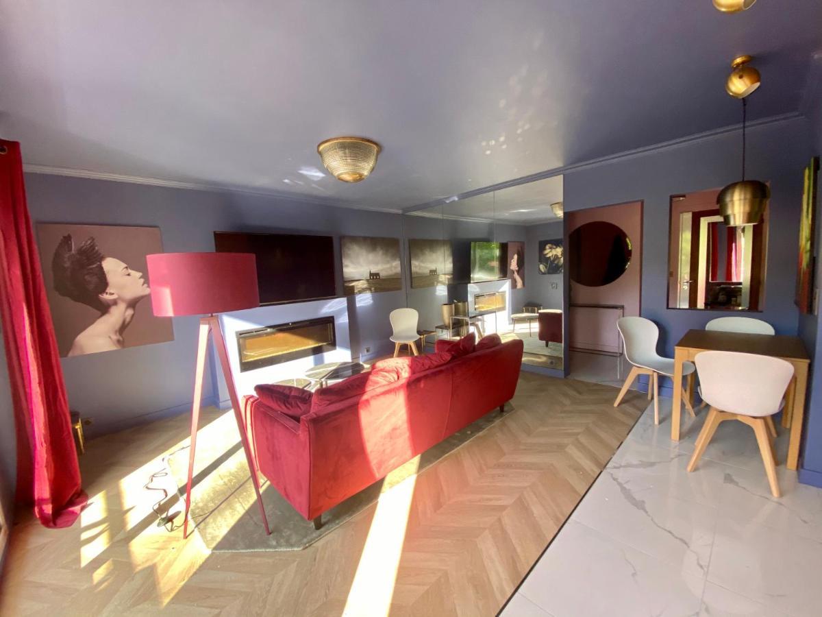 Luxury Paris La Vie En Rose Jacuzzi Terrasse Parking Apartment Bagian luar foto